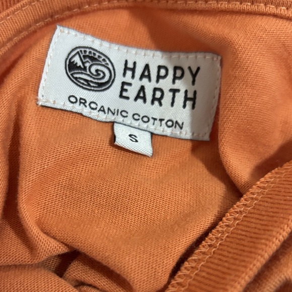 Orange Floral T-Shirt Dress - Picture 3 of 3